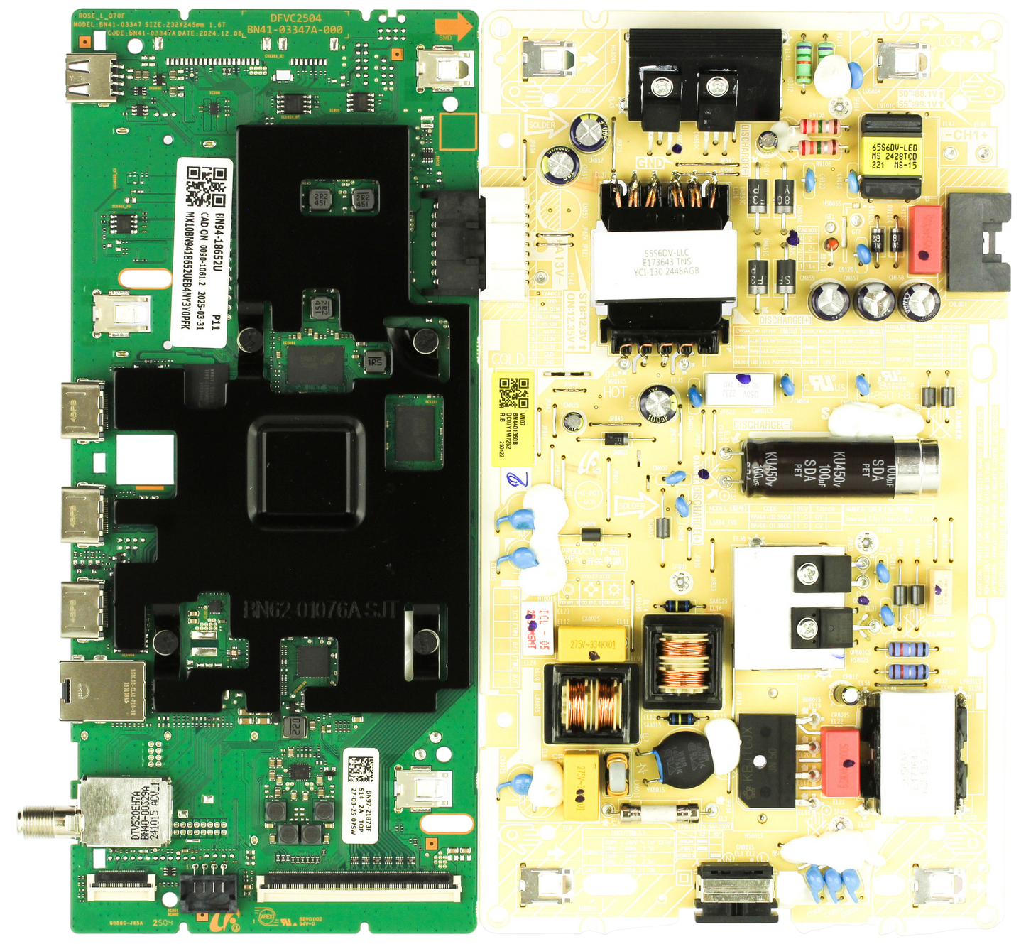 Samsung BN94-18652U BN44-01360B Main Board Power Supply