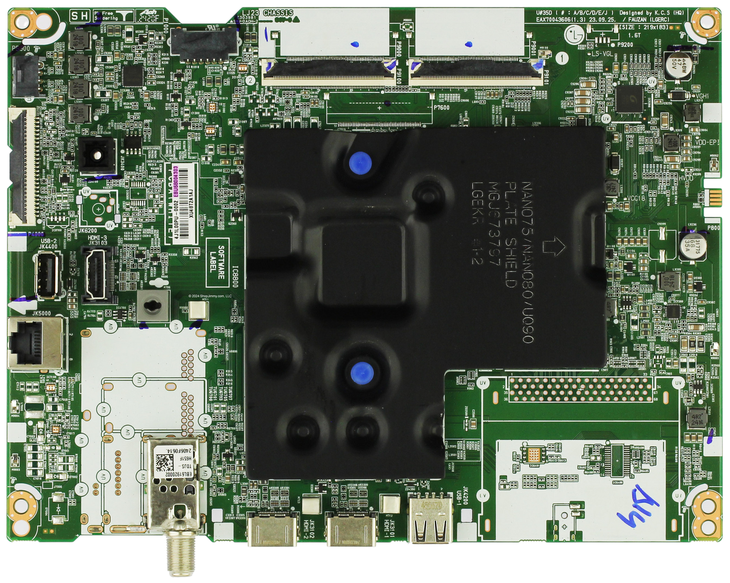 EBU68004303 LG Main Board, EAX70043606(1.3), 55UT7000PUA.BUSDLJM, 55UT7000PUA