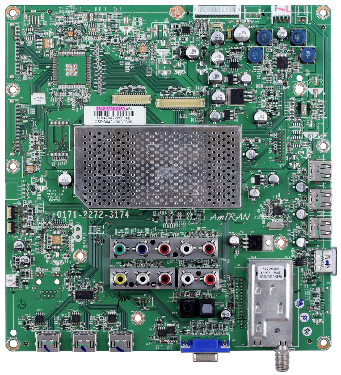 Vizio 3642-1002-0150 (0171-2272-3174) Main Board for M420NV