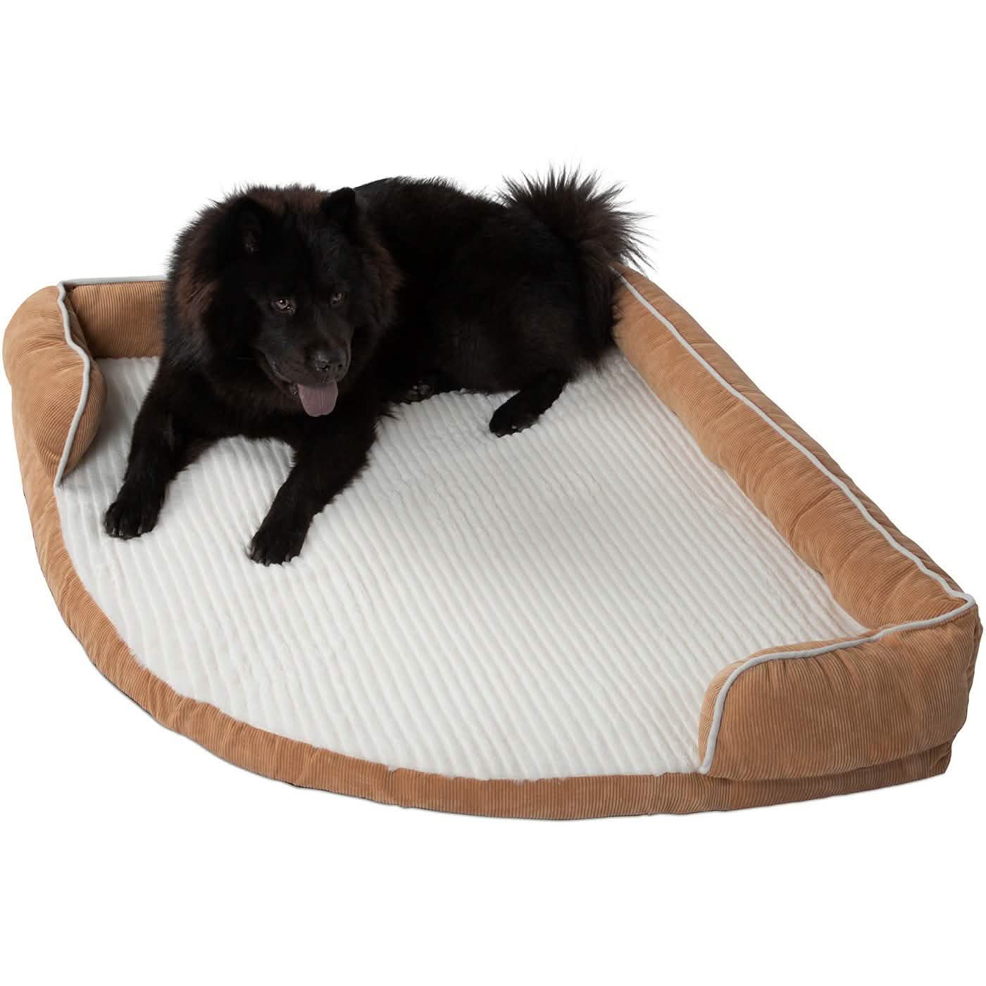 Triangle Corner Pet Bed - Corduroy