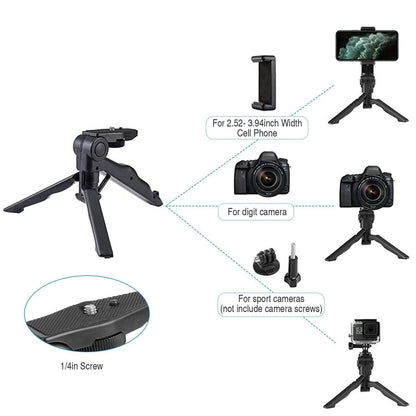 Tripod Desk Phone Stand Stabilizer
