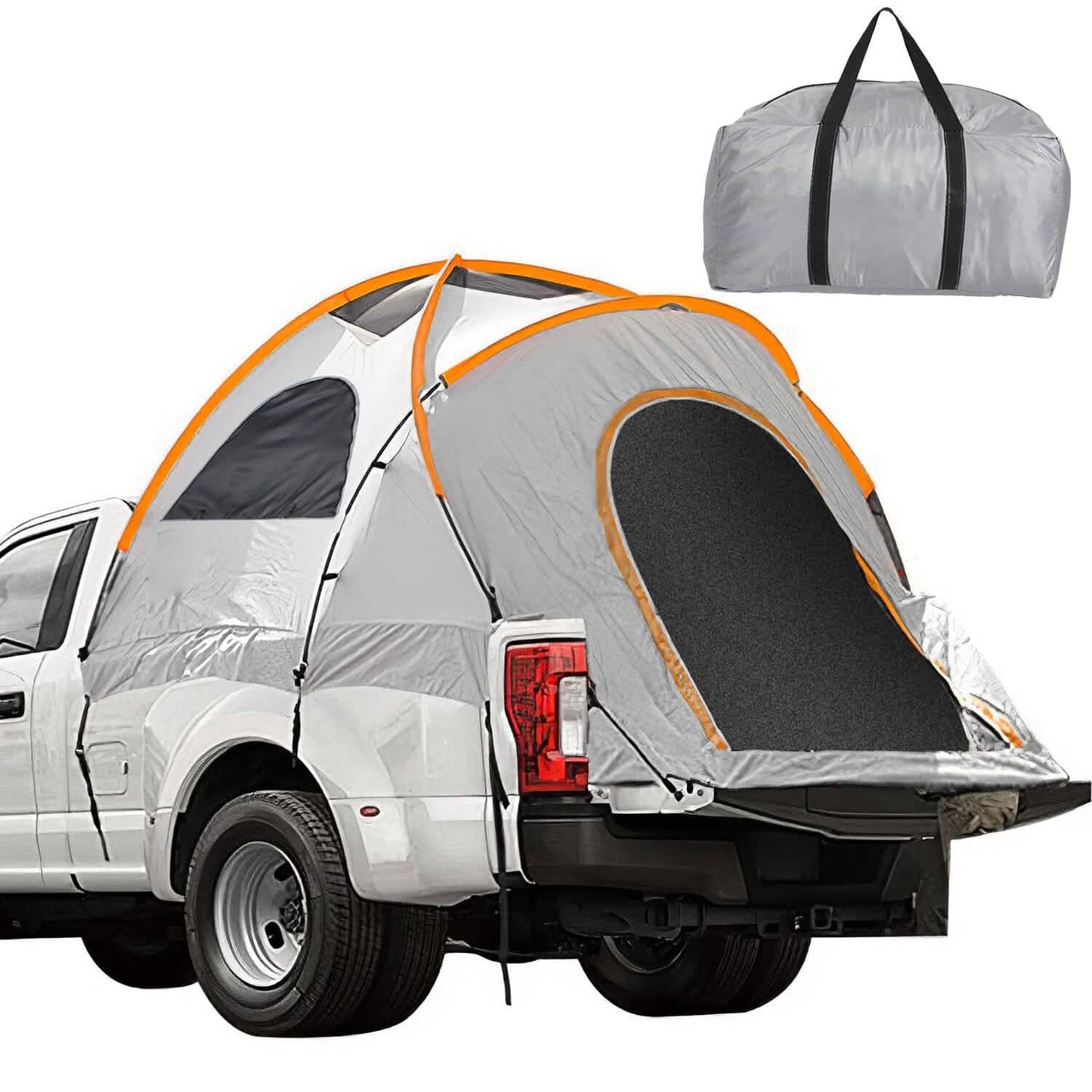 Truck Bed Tent Waterproof Windproof Pickup Truck Tent with Carry Bag