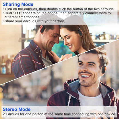True Wireless Earbuds v5.0 TWS Stereo Earphones Headset