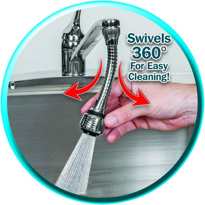 Turbo Flex Heavy Duty Faucet Sprayer