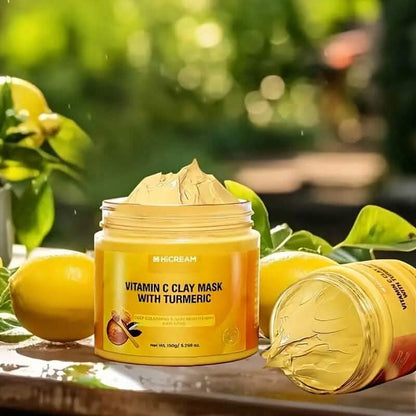Turmeric Vitamin C Deep Cleaning Clay Facial Mask