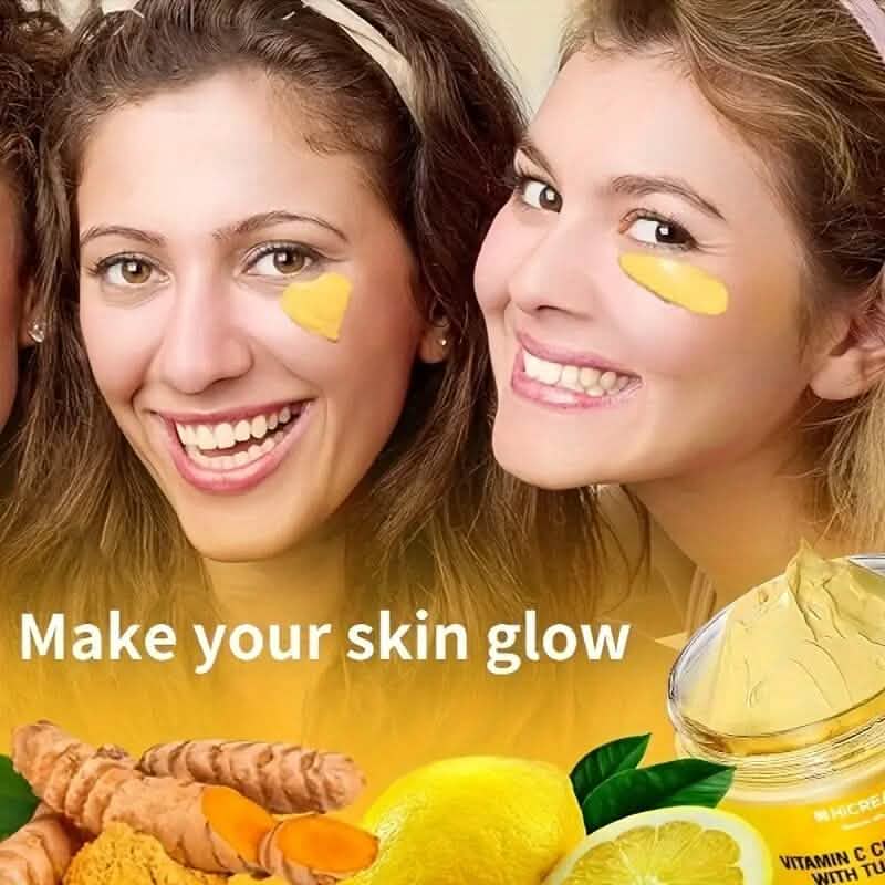 Turmeric Vitamin C Deep Cleaning Clay Facial Mask