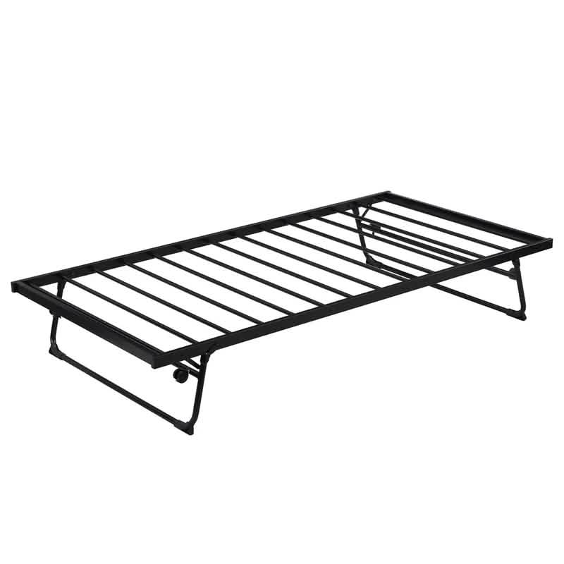 Twin Size Daybed with Adjustable Trundle