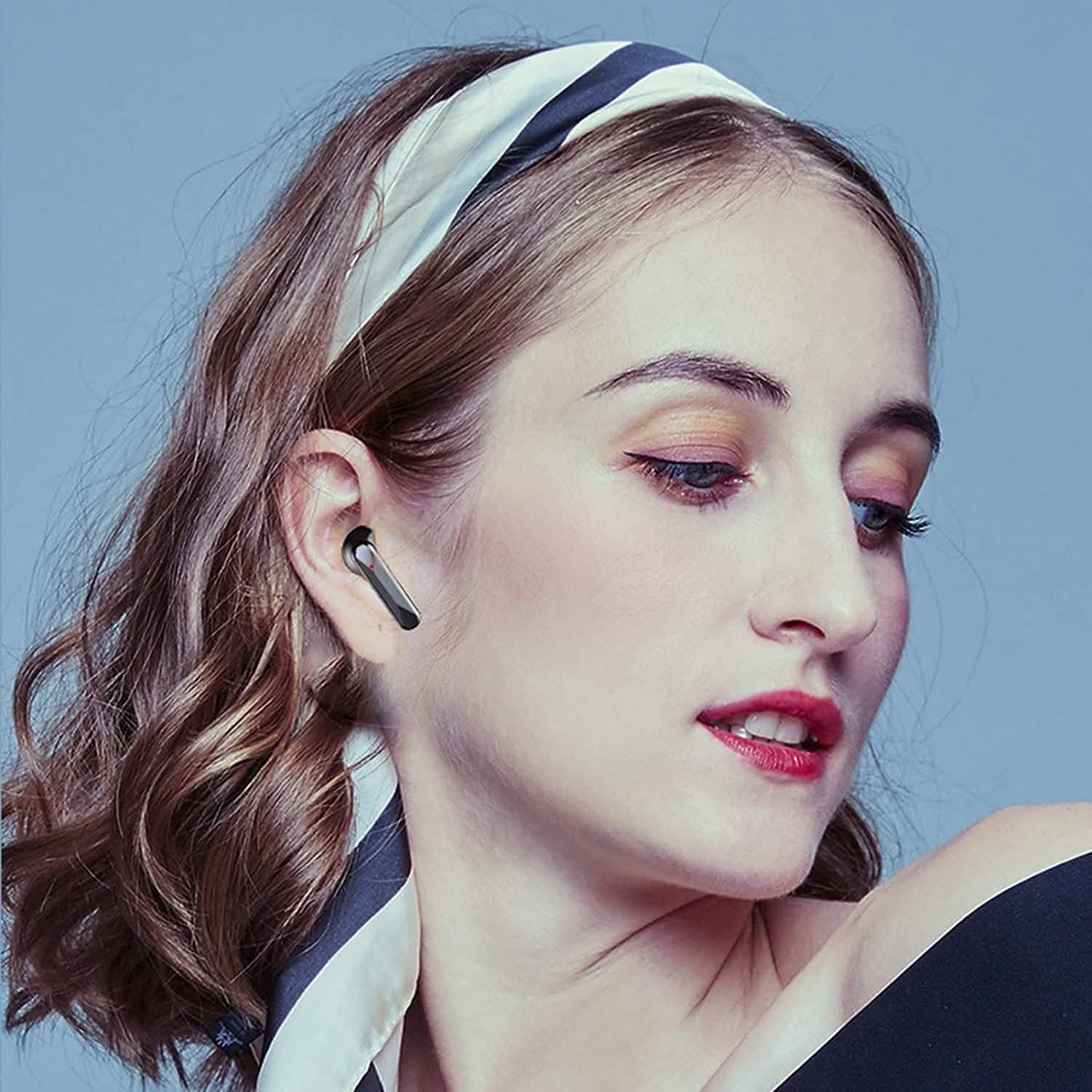 TWS Bluetooth 5.1 Earphones Mirror Screen Display