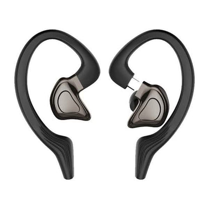 TWS Bluetooth Earphones with Microphones Sport Ear Hook LED Display