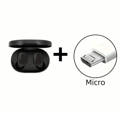 TWS In-Ear Wireless Headphones Mini Earbuds with Charging Case