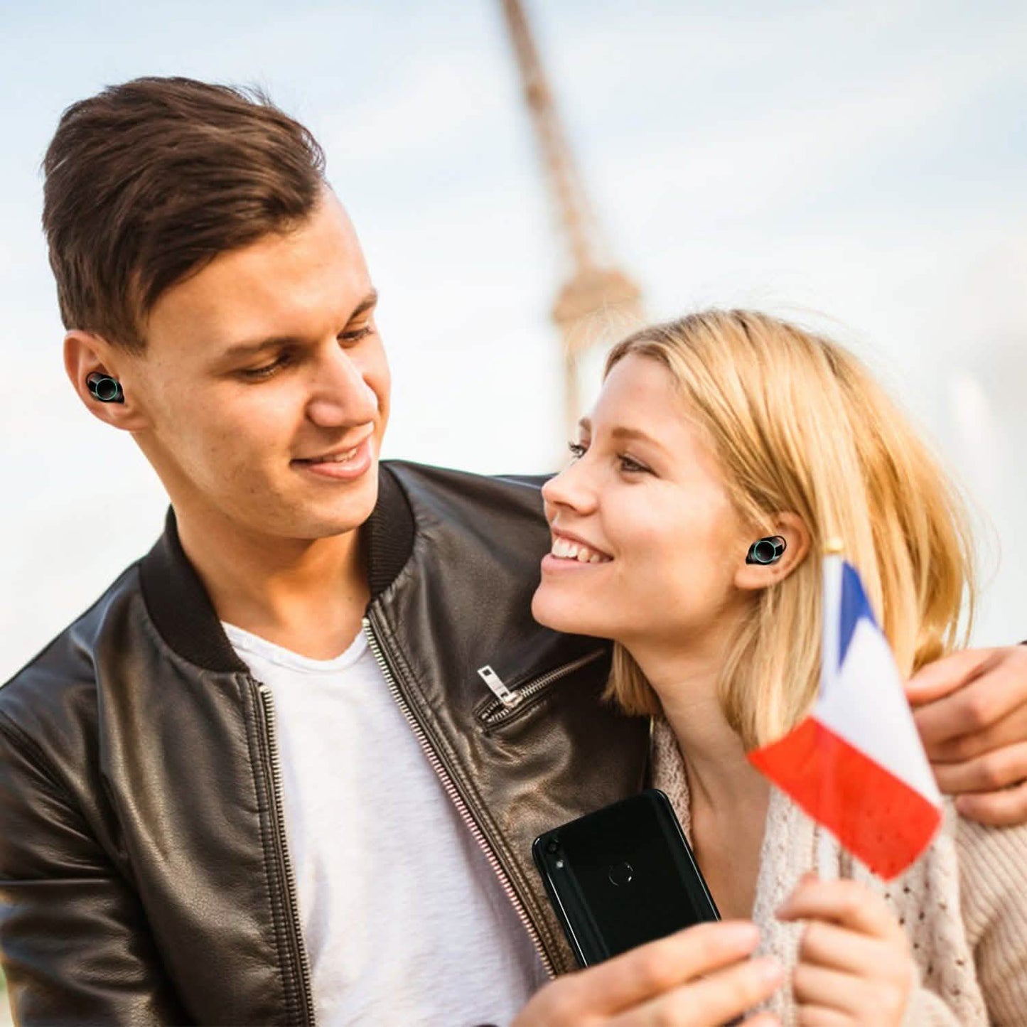 TWS Wireless 5.0 Earbuds Touch In-Ear Stereo Headsets