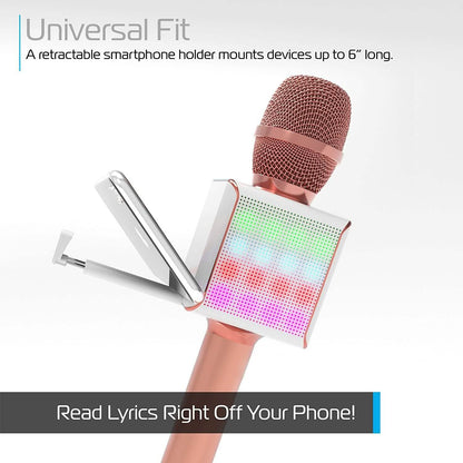 Tzumi Pop Solo Wireless Bluetooth Karaoke Microphone And Speaker