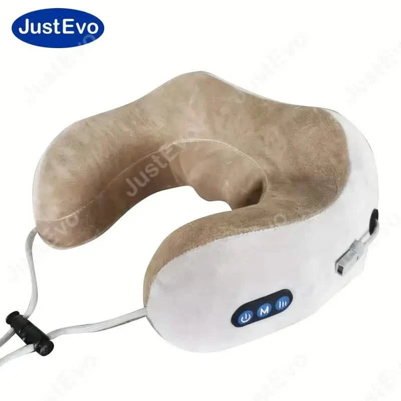 U-Shaped Cervical Neck Massager Pillow