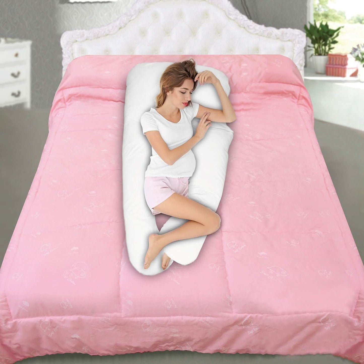 U-Shaped Full Body Pillow