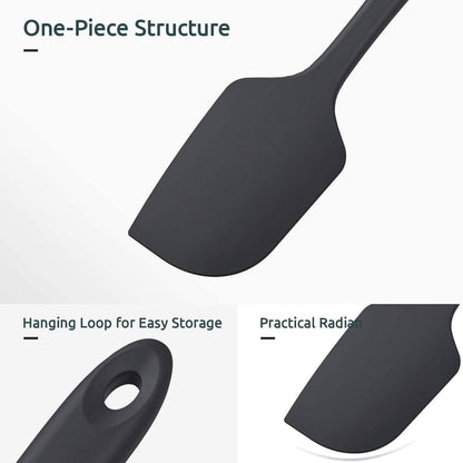 U-Taste Silicone Spatula Set with 480 Degrees Fahrenheit Heat Resistant