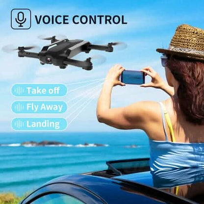 UDIRC Foldable RC Drone FPV WiFi Quadcopter w/ 720P HD Camera & 2 Batteries U73