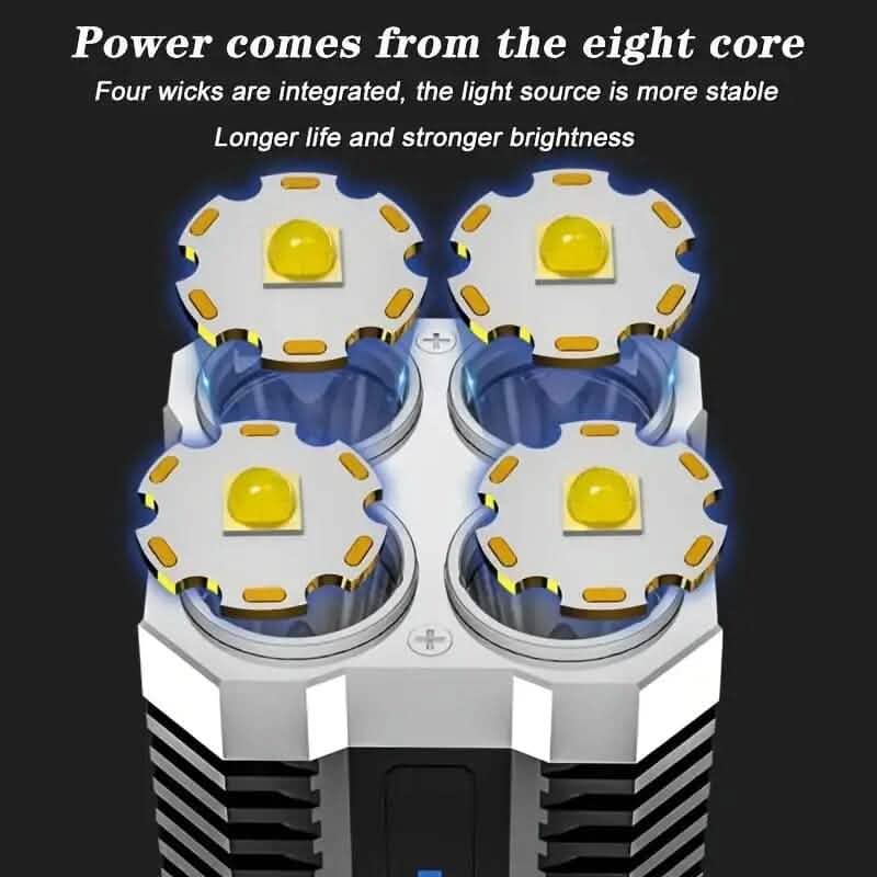 Ultra-Bright USB Rechargeable LED Flashlight