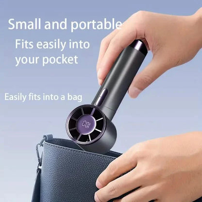 Ultra-Quiet Portable Handheld Fan with 100 Adjustable Speeds