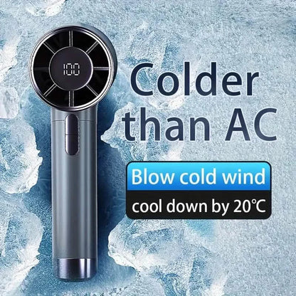 Ultra-Quiet Portable Handheld Fan with 100 Adjustable Speeds