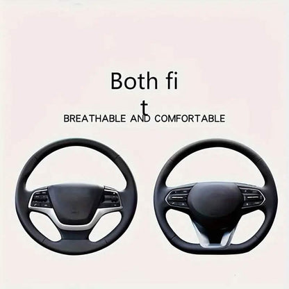 Ultra-Thin Breathable Colorful Hemp Steering Wheel Cover