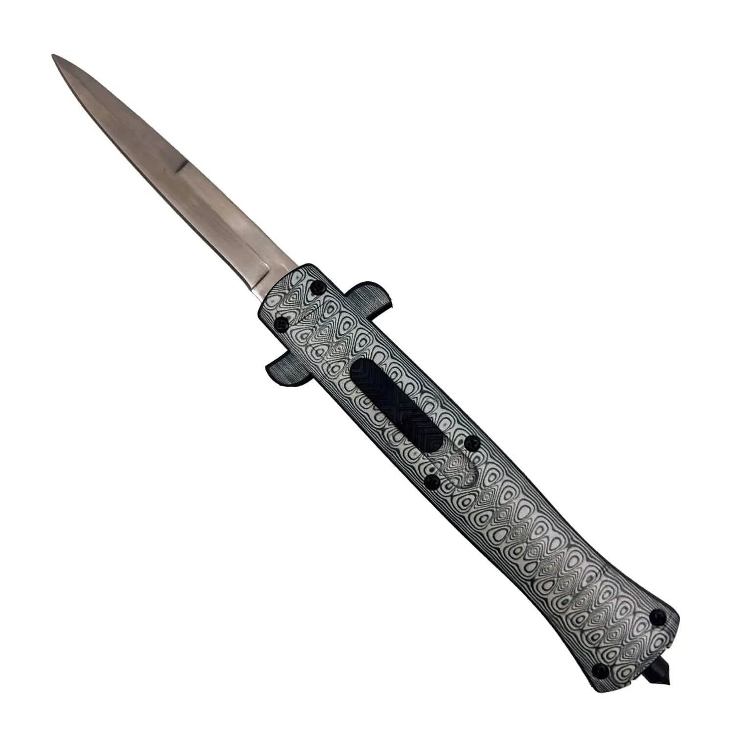 2-Pack: Ultralite ABS Automatic OTF Stiletto Knife