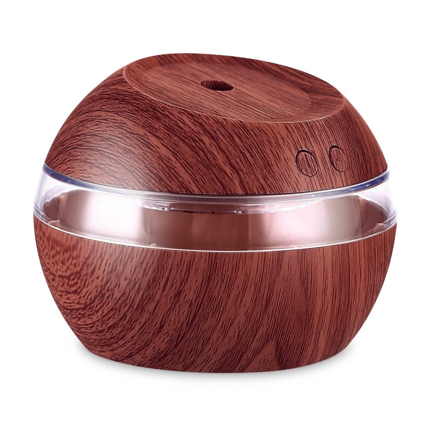 Ultrasonic Aroma Essential Oil Diffuser Wood Grain