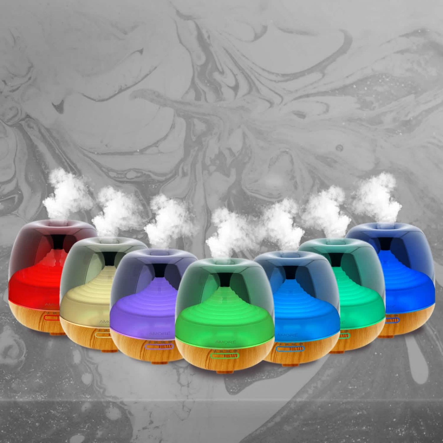 Ultrasonic Aromatherapy Cool Mist Humidifier Diffuser
