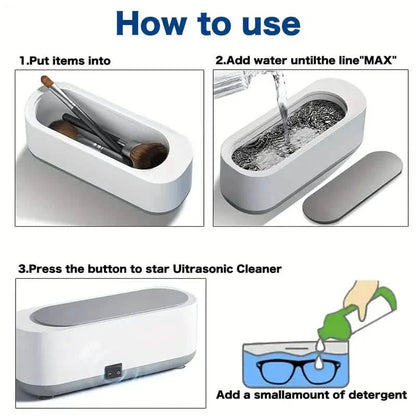 Ultrasonic Jewelry Cleaner Portable