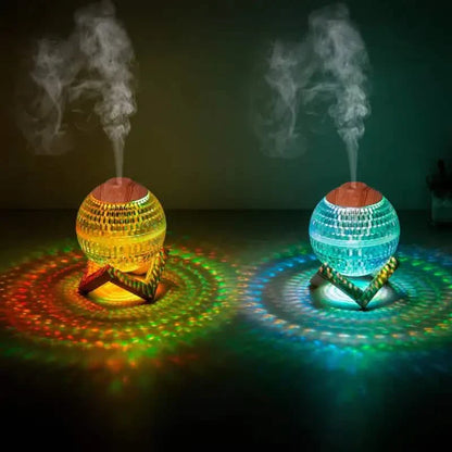 Ultrasonic Moon Night Light Humidifier Dimmable USB Humidificador Mist Maker