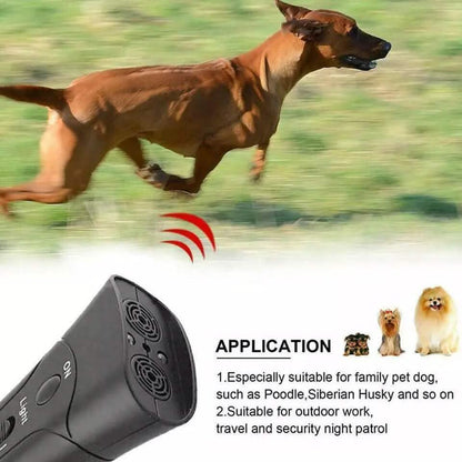 Ultrasonic Pet Dog Anti Bark Training Chaser Control Device