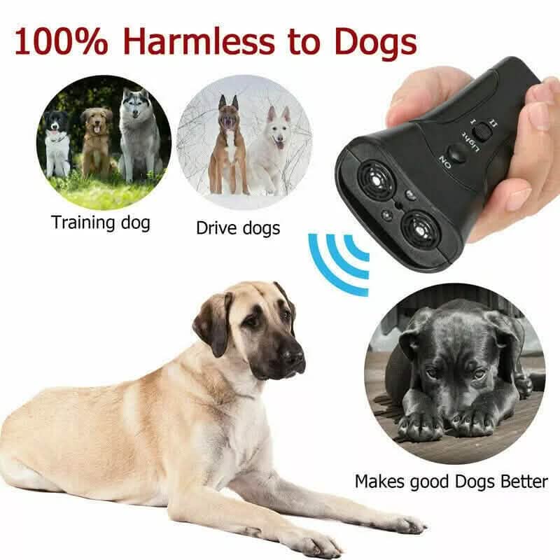 Ultrasonic Pet Dog Anti Bark Training Chaser Control Device