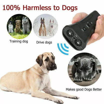 Ultrasonic Pet Dog Anti Bark Training Chaser Control Device