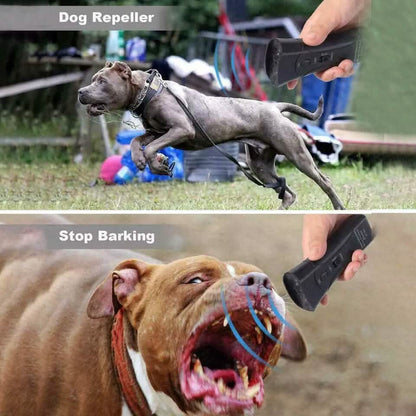 Ultrasonic Pet Dog Anti Bark Training Chaser Control Device