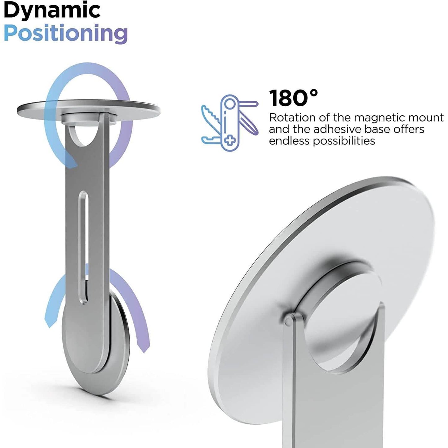 Under Mount Magnetic Phone Holder - Compatible with MagSafe
