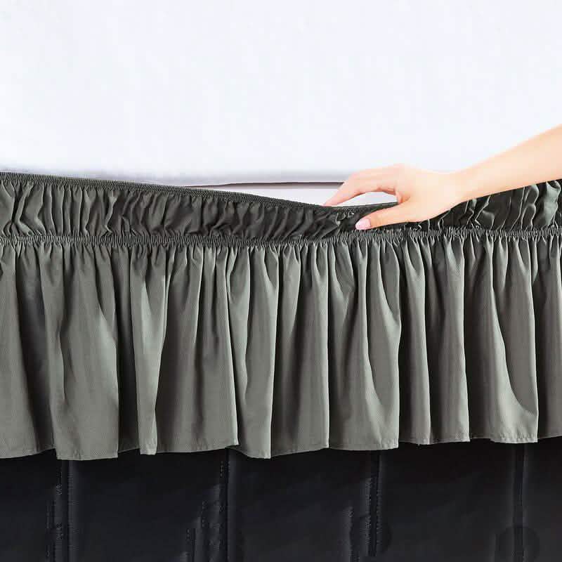 Undercliff Easy Wrap Elastic Ruffled 16 Bed Skirt