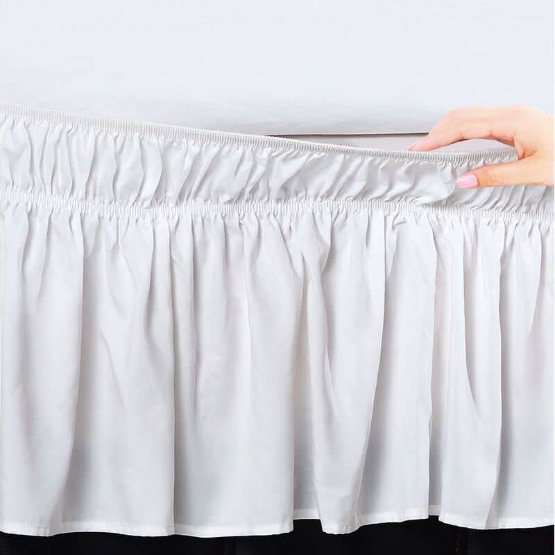 Undercliff Easy Wrap Elastic Ruffled 16 Bed Skirt
