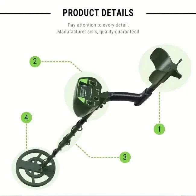 Underground Metal Detector GTX 5030 Detecting Copper and Iron