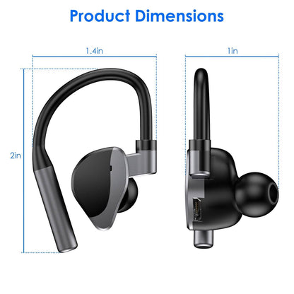 Unilateral Wireless Earpiece