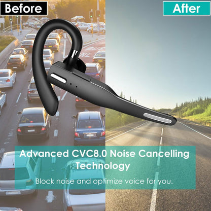 Unilateral Wireless V5.1 Business Earpiece with Charging Case