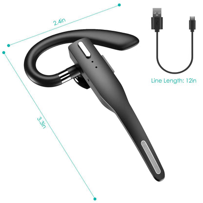 Unilateral Wireless V5.1 Business Earpiece with Charging Case