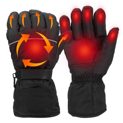 Unisex Battery Powered Heated Waterproof Gloves