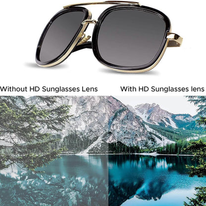 Unisex Big Frame HD Sunglasses