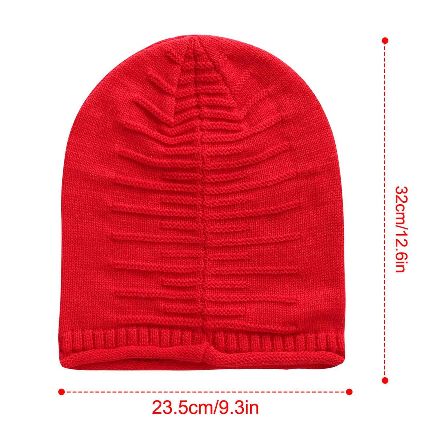 Unisex Knit Beanie Slouchy Baggy Hat