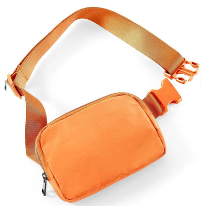 Unisex Mini Belt Bag with Adjustable Straps Small Belt Bag