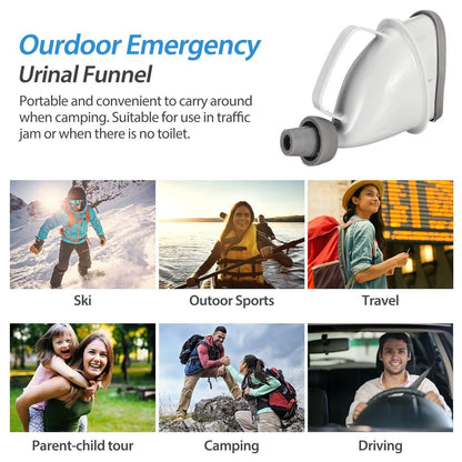 Unisex Potty Pee Funnel Adult Emergency Urinal Device