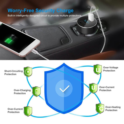 Universal 15W/3.1A Dual USB Car Charger