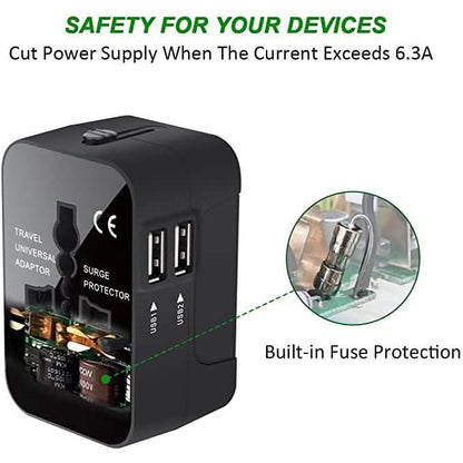 Universal All in One Worldwide Travel Adapter