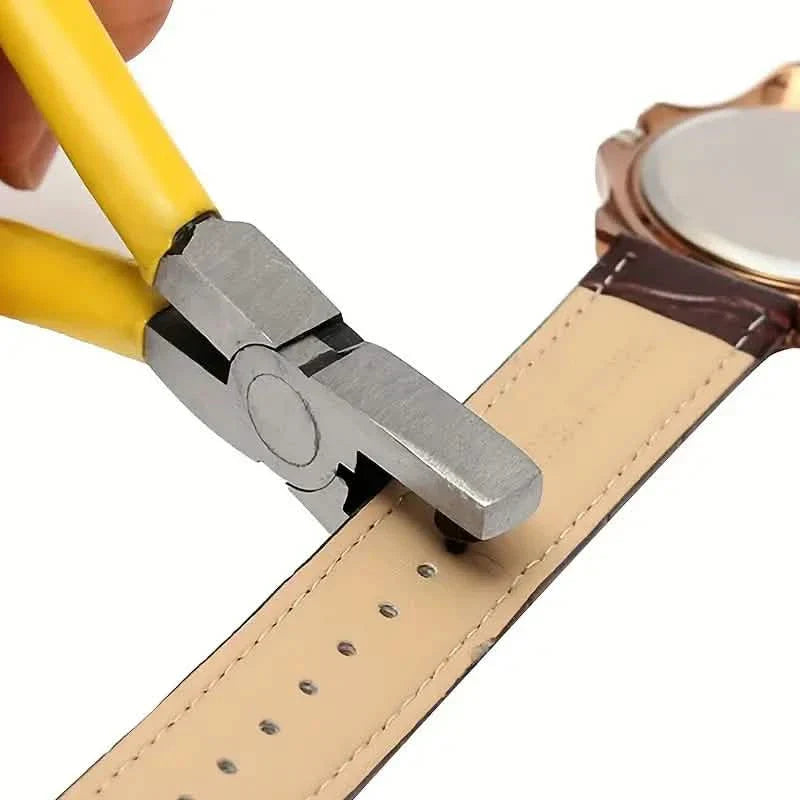Universal Hand Strap Watch Band Punching Puncher, Punch Tool Hole Pliers Tools 2.0mm