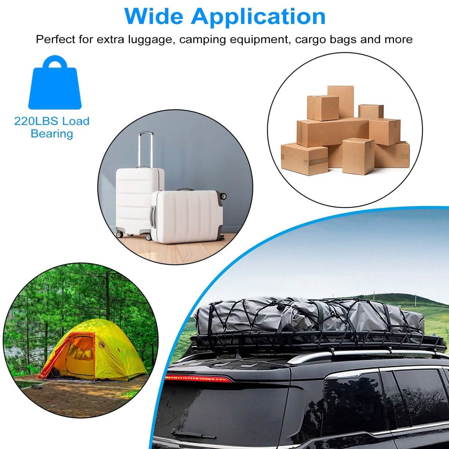 Universal Roof Rack Car Luggage Holder
