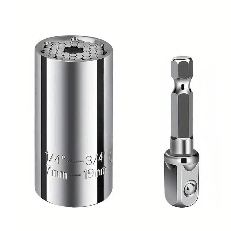 Universal Torque Wrench 7-19mm Hexagonal Multi-functional Universal Socket
